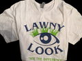 White T-shirt Lawny Look with logo